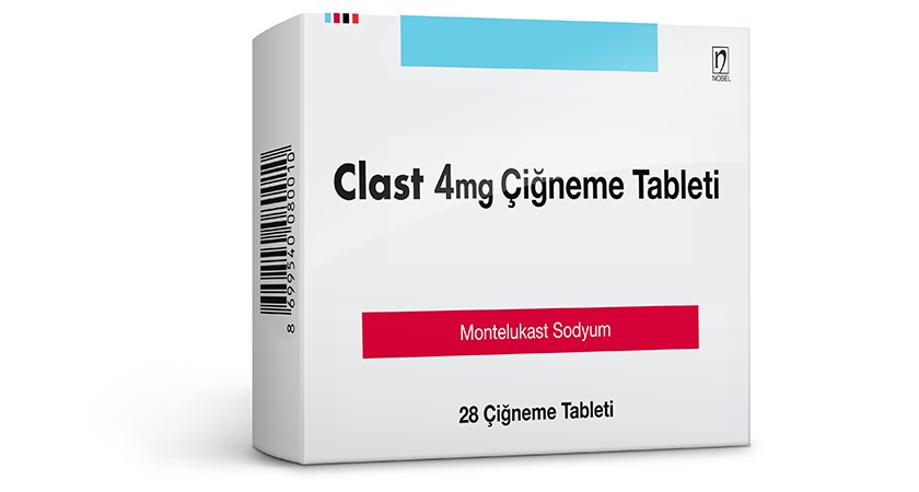 Clast 4 mg Çiğneme Tableti