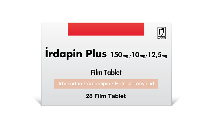 İrdapin Plus 150mg/10mg/12.5mg 28 Film Tablet