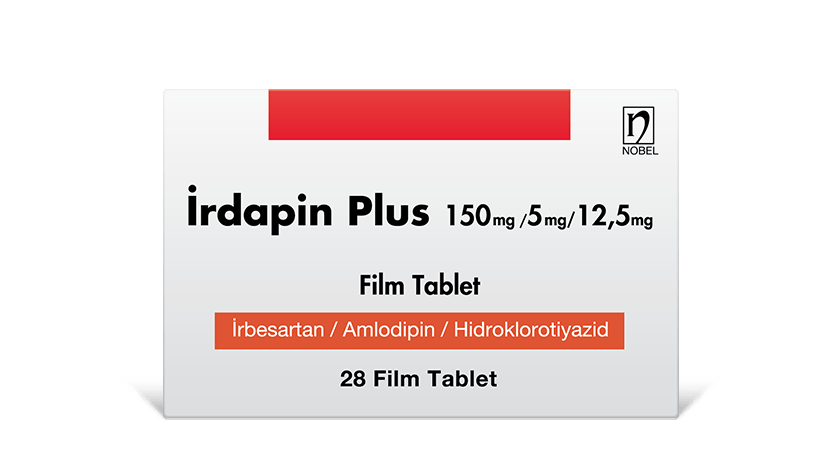İrdapin Plus 150mg/5mg/12.5mg 28 Film Tablet