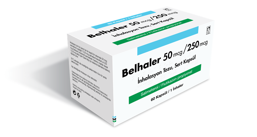 Belhaler 50 mcg/ 250 mcg Inhalation Powder, Hard Capsule