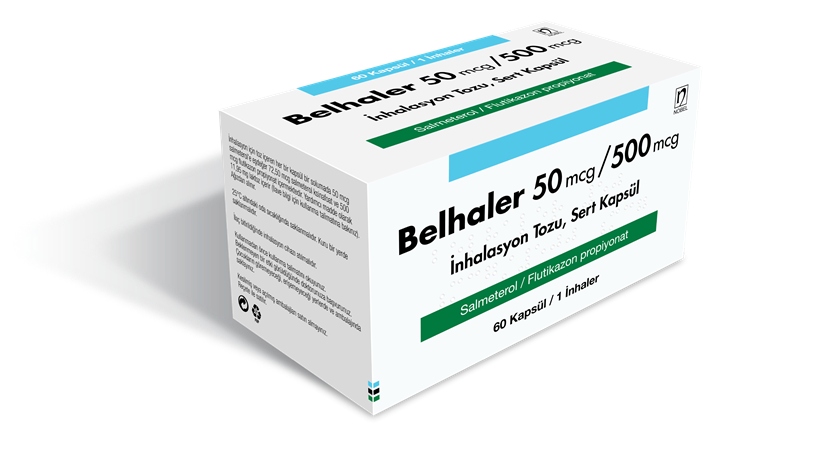 Belhaler 50 mcg / 500 mcg Inhalation Powder, Hard Capsule