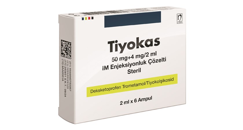 Tiyokas 50 mg+4 mg/2 ml IM enjeksiyonluk çözelti